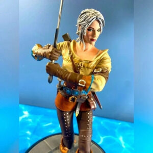 The Witcher 3:  Wild Hunt - Dark Horse Series 1 Figure / Statue - Ciri - Rare